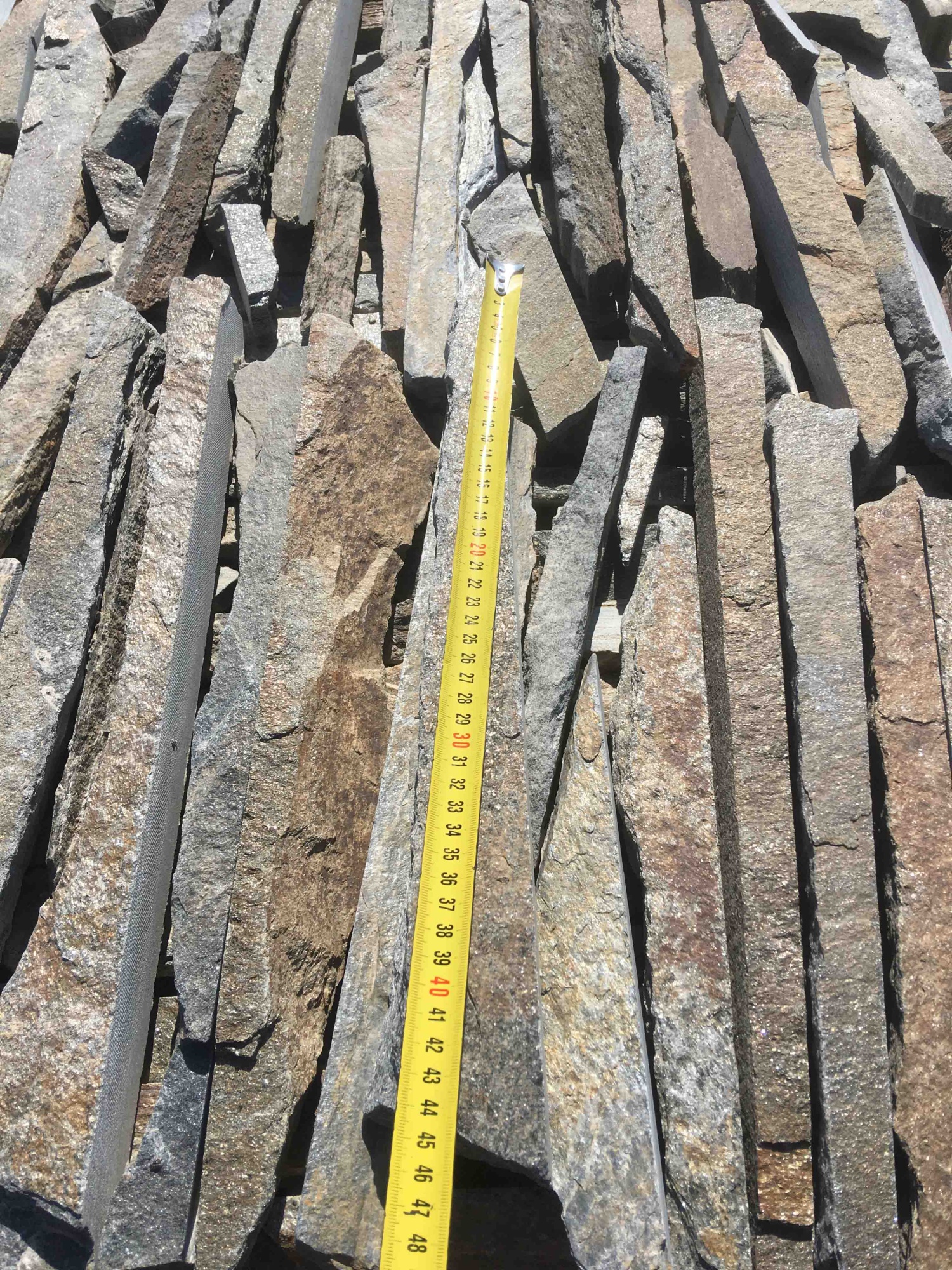 Горбушка златолит мультиколор для облицовки купить в Тольятти