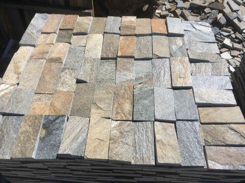 Плитка пилёная златолит Уральский для цоколя, отмостки купить в Тольятти