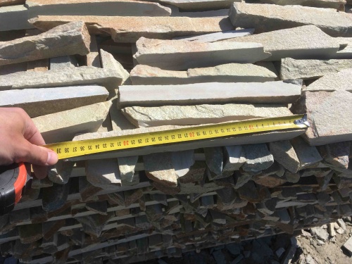 Горбушка златолит золотистый для облицовки купить в Тольятти