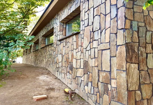 Плитняк кора дерева для цоколя, отмостки купить в Тольятти