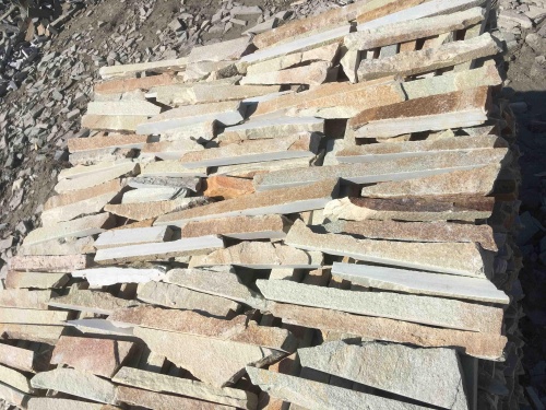 Горбушка златолит золотистый для облицовки купить в Тольятти